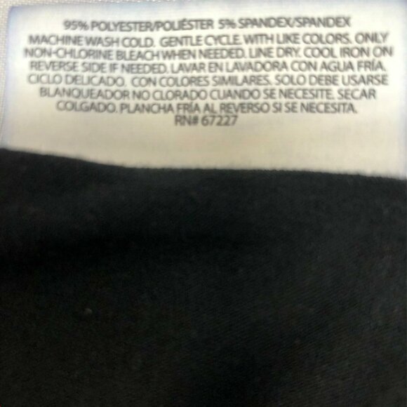 Bobbie Brooks Sun Dress High Low Black Pink Womens Medium Purple Bohemian Boho - Picture 7 of 7